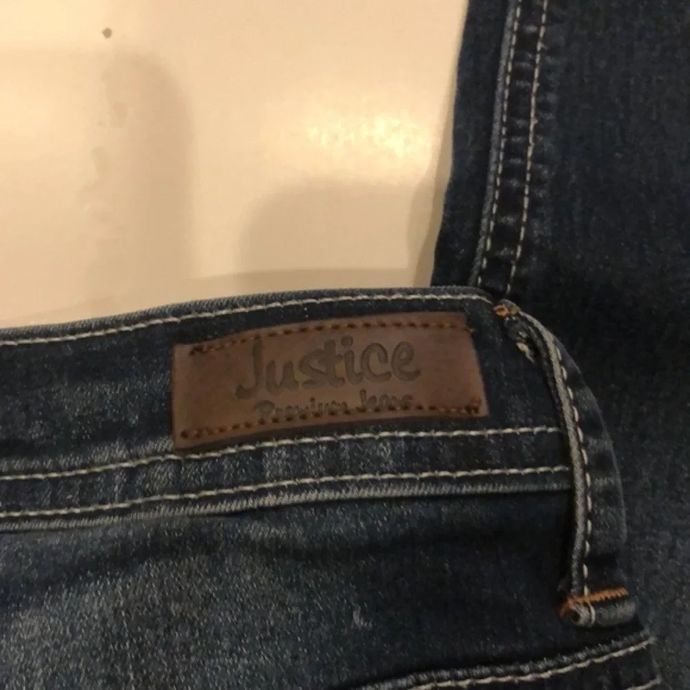 Justice‎ Premium simply low super skinny Jeans girls 10S dark wash